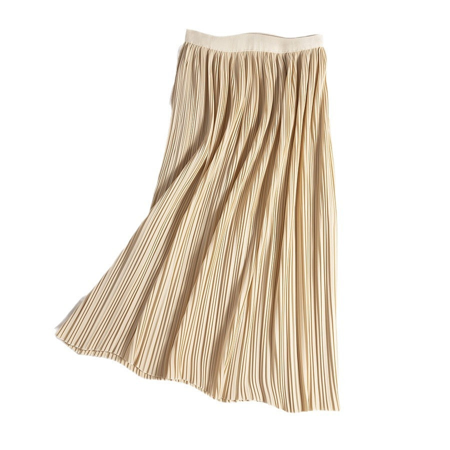 Femme Falten Maxi Rock Heidi-Mode