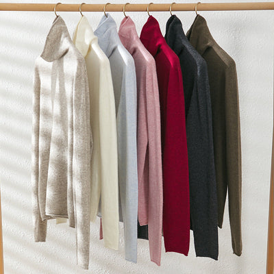 Femme Mock Neck Pullover Heidi-Mode