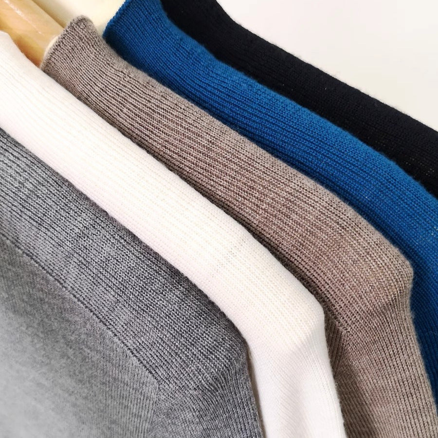 Femme Mock Neck Strickpullover Heidi-Mode