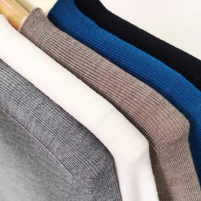 Femme Mock Neck Strickpullover Heidi-Mode