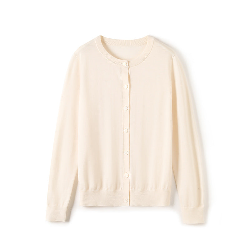 Femme Leichtgewicht Button-Up Cardigan Heidi-Mode 1747971681