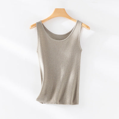 Femme Premium Komfort Strick Tank Top Heidi-Mode