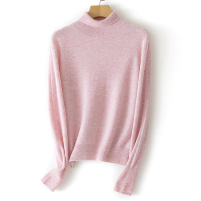 Femme Luxuriöser Rollkragenpullover Heidi-Mode