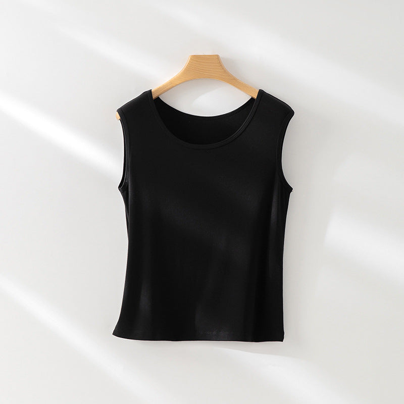 Femme Leichtes Rundhals-Top Heidi-Mode