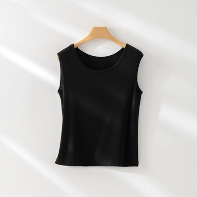 Femme Leichtes Rundhals-Top Heidi-Mode