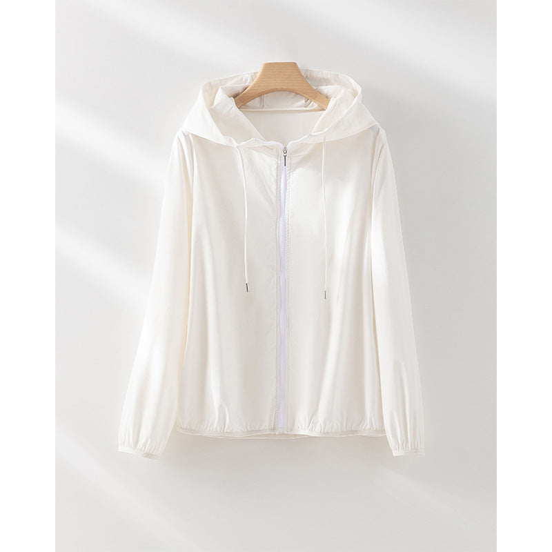 Femme Leichte Kapuzenwindjacke Heidi-Mode