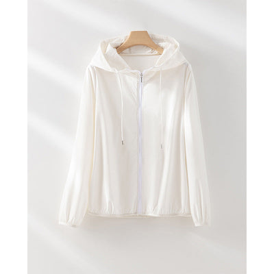Femme Leichte Kapuzenwindjacke Heidi-Mode