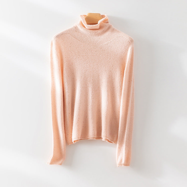 Femme Leichtgewicht Rollkragenpullover Heidi-Mode