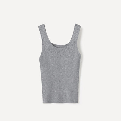 Femme Leichtes Geripptes Tanktop Heidi-Mode