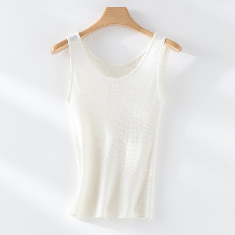 Femme Premium Komfort Strick Tank Top Heidi-Mode
