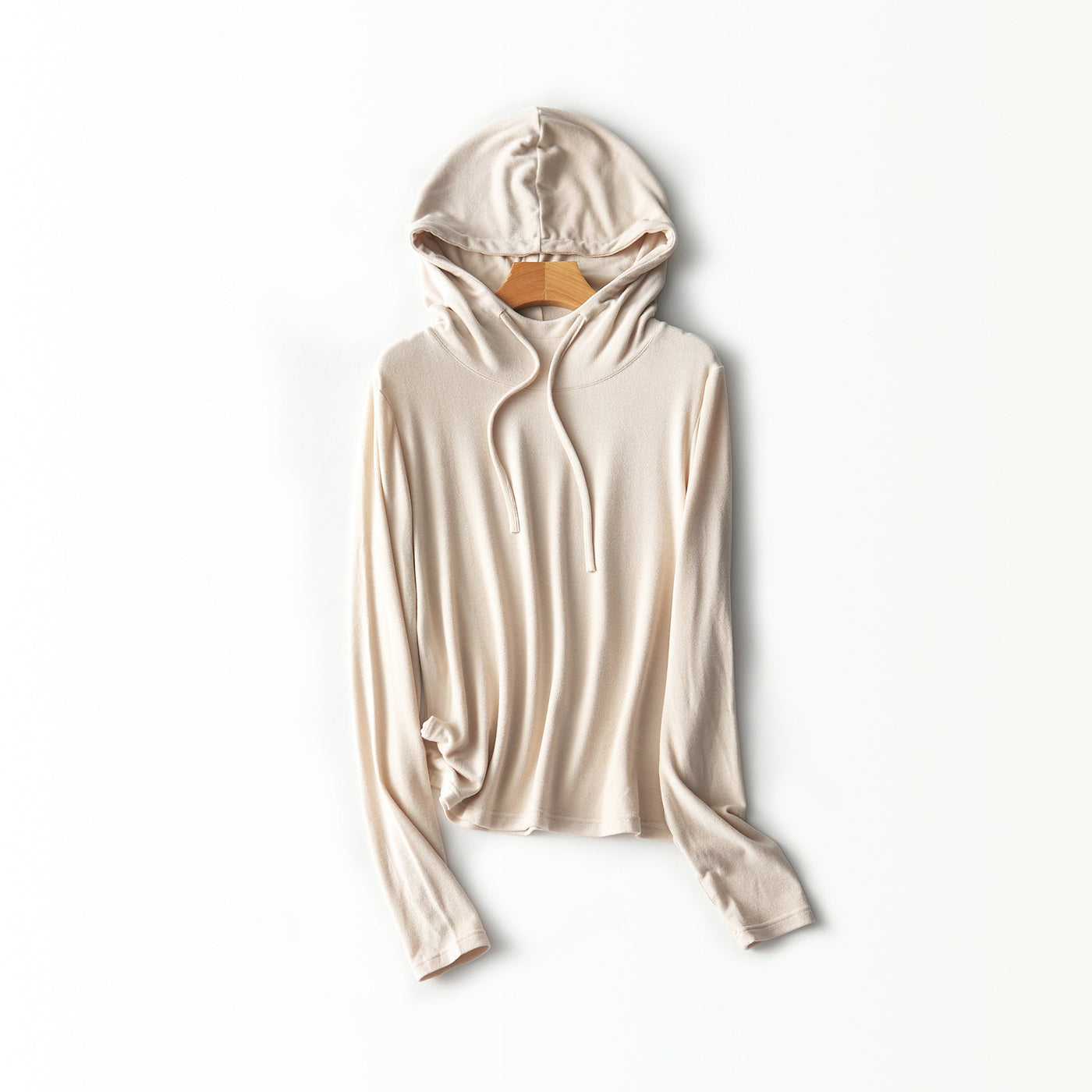 Femme Leichtgewicht Langarm Hoodie Heidi-Mode