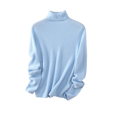 Femme Leichtgewicht Ripp-Wollpullover Heidi-Mode