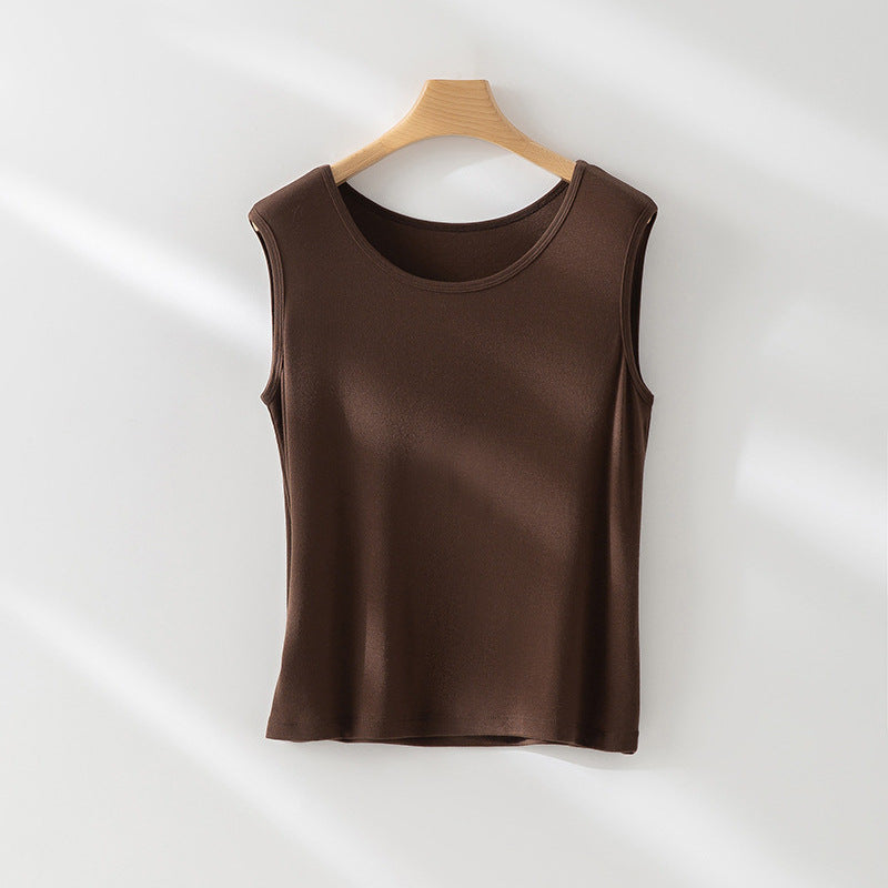 Femme Leichtes Rundhals-Top Heidi-Mode