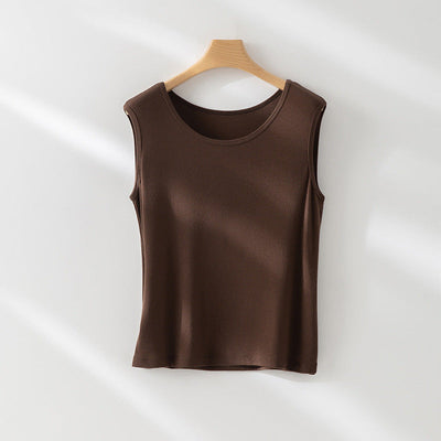 Femme Leichtes Rundhals-Top Heidi-Mode
