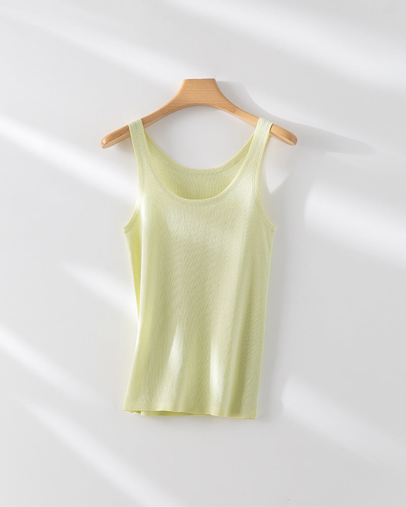 Femme Leichtgewicht Texturiertes Tanktop Heidi-Mode