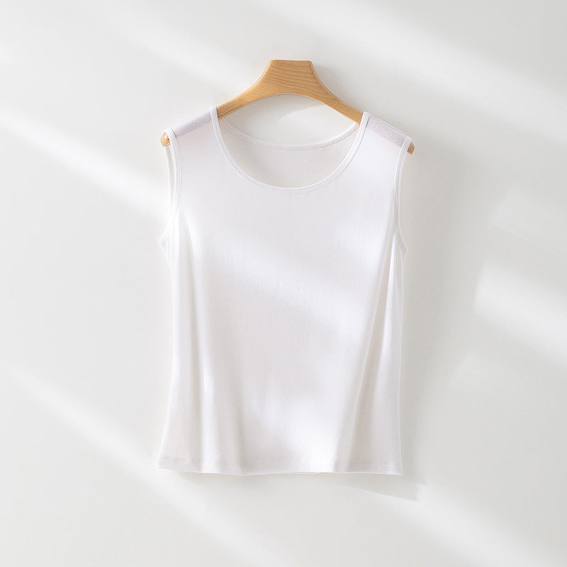 Femme Leichtes Rundhals-Top Heidi-Mode