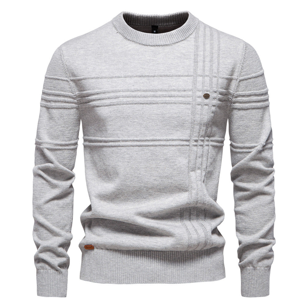 Levron | Pullover mit Brustmuster