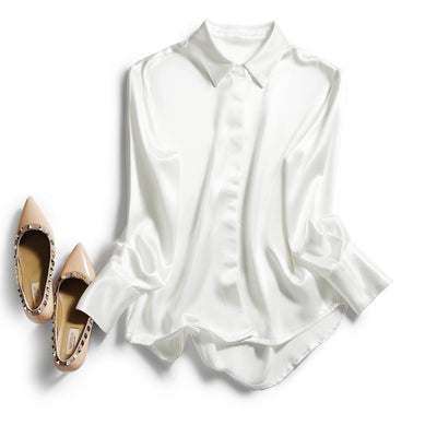 Femme Luxuriöse Seidenbluse Heidi-Mode