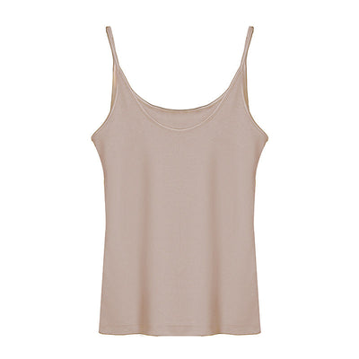 Femme Leichtes Ripp-Camisole-Top Heidi-Mode