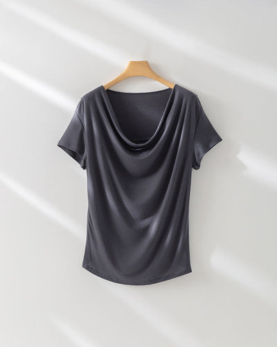 Femme Relaxed Fit Drape Top Heidi-Mode
