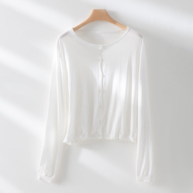 Femme Leichtgewicht Button-Up Cardigan Heidi-Mode
