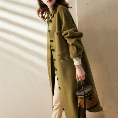 Helene | Langer Kaschmir-Trenchcoat