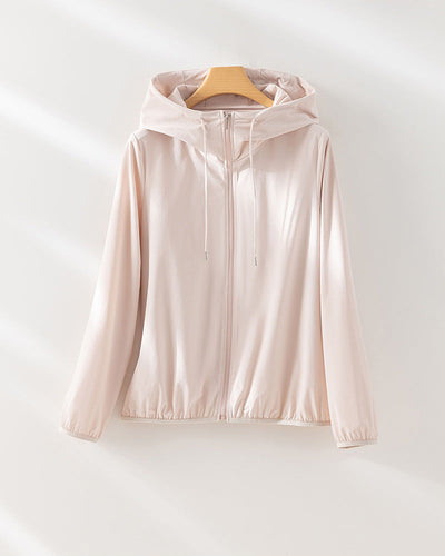 Femme Leichte Kapuzenwindjacke Heidi-Mode