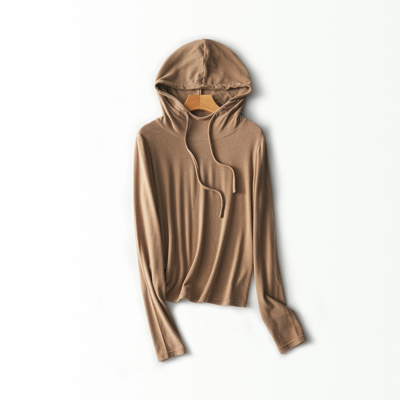 Femme Leichtgewicht Langarm Hoodie Heidi-Mode