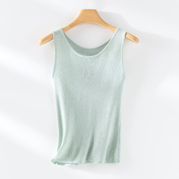Femme Premium Komfort Strick Tank Top Heidi-Mode