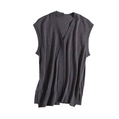 Damen Leichter Kurzarm Cardigan Heidi-Mode