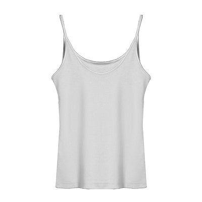 Femme Leichtes Ripp-Camisole-Top Heidi-Mode