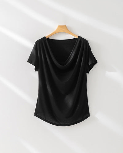 Femme Relaxed Fit Drape Top Heidi-Mode