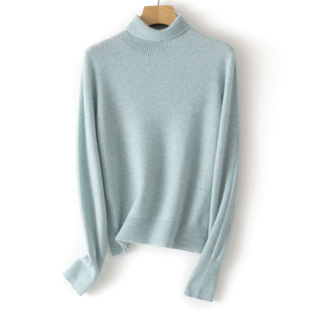Femme Luxuriöser Rollkragenpullover Heidi-Mode