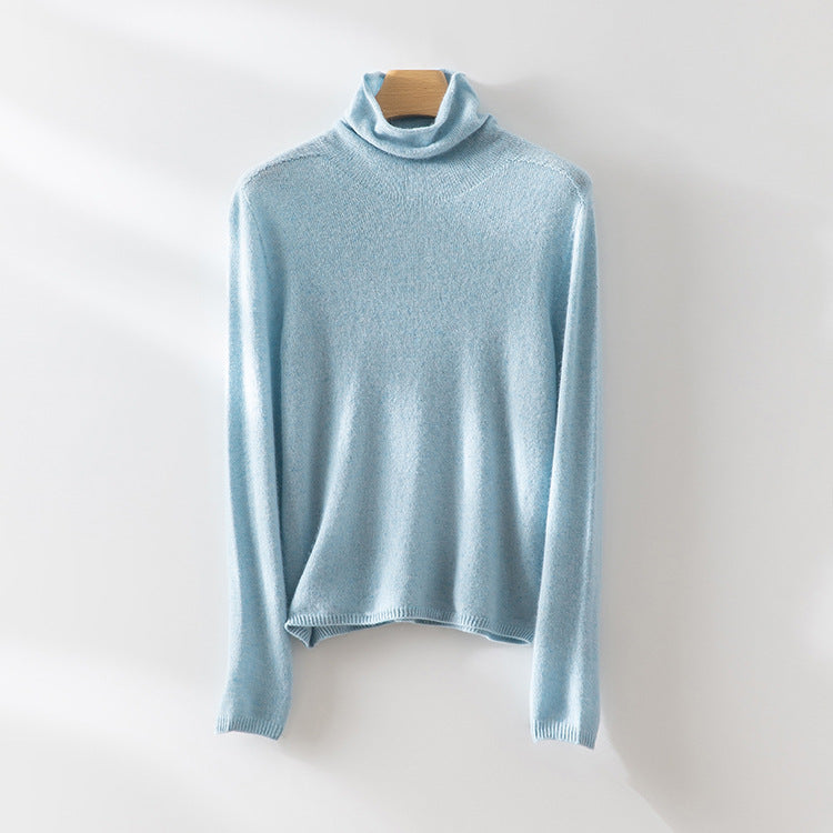 Femme Leichtgewicht Rollkragenpullover Heidi-Mode