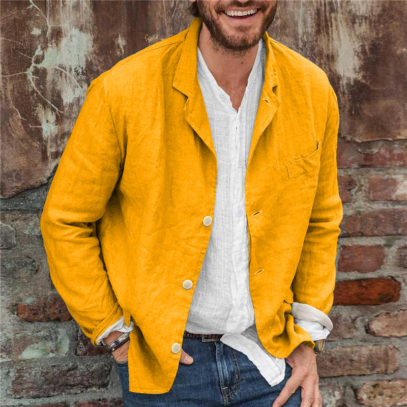 Herren Freizeitjacke mit Brusttasche