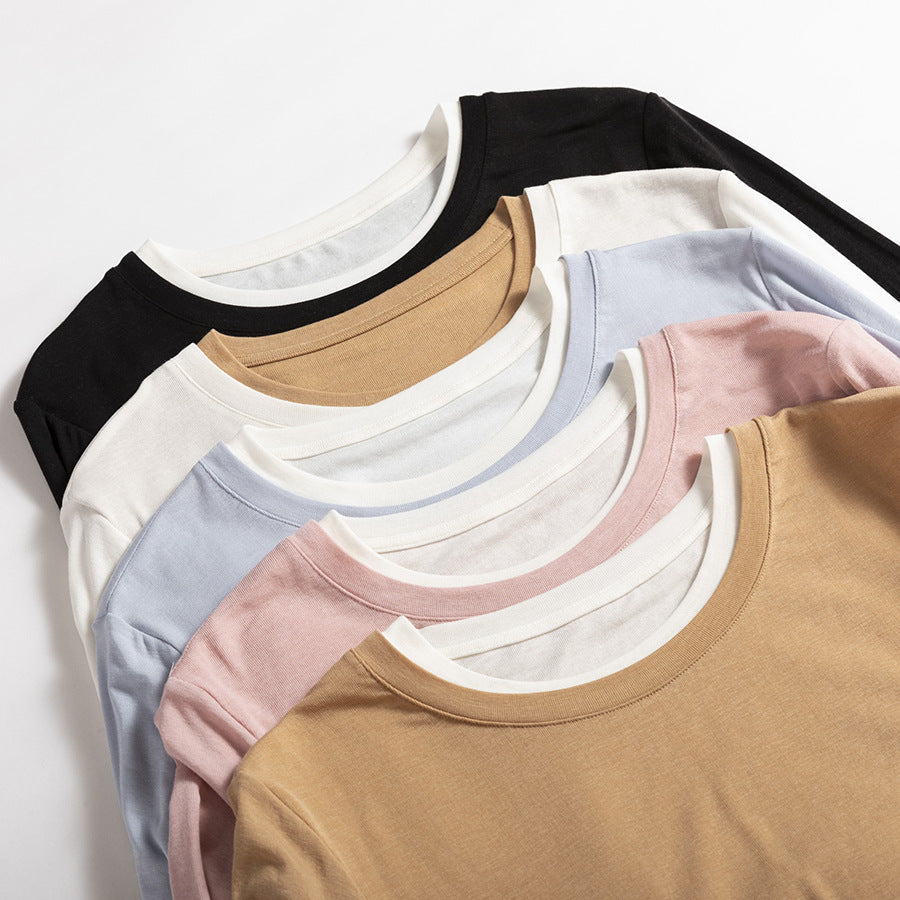 Femme Schicht Langarm-T-Shirt Heidi-Mode