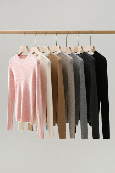 Femme Luxe Rippstrick Pullover Sweater Heidi-Mode
