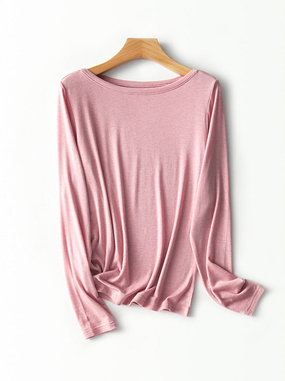 Femme Langarm Relaxed Fit Oberteil Heidi-Mode