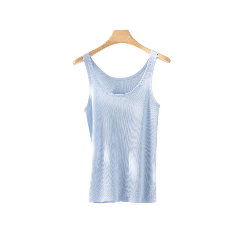 Femme Leichtgewicht Texturiertes Tanktop Heidi-Mode