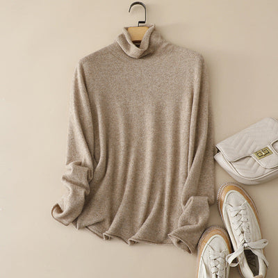Femme Luxuriöser Weicher Rollkragenpullover Heidi-Mode