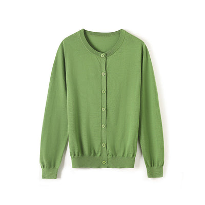 Femme Leichtgewicht Button-Up Cardigan Heidi-Mode 1747971681