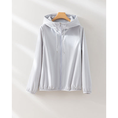 Femme Leichte Kapuzenwindjacke Heidi-Mode