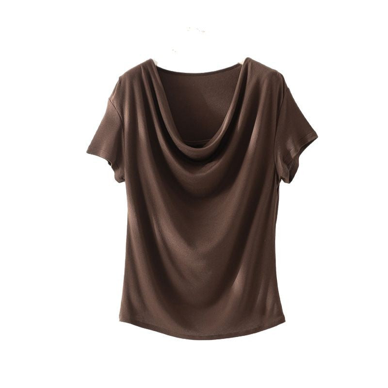 Femme Relaxed Fit Drape Top Heidi-Mode