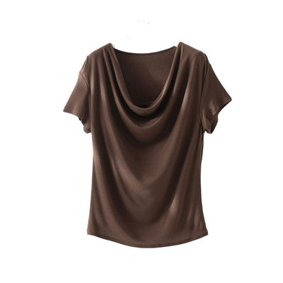 Femme Relaxed Fit Drape Top Heidi-Mode