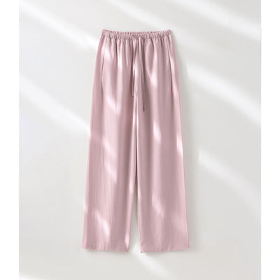 Femme Leichte Relaxed Fit Weite-Hosen Heidi-Mode