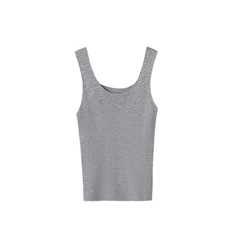 Femme Leichtes Geripptes Tanktop Heidi-Mode