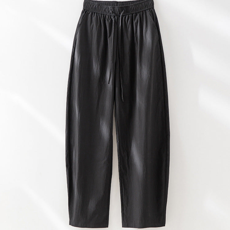 Damen Leichte Hochtaillierte Bequeme Hose Heidi-Mode