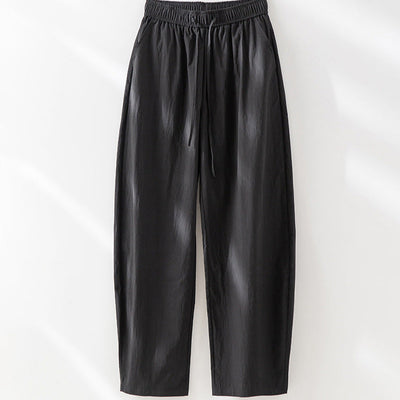 Damen Leichte Hochtaillierte Bequeme Hose Heidi-Mode