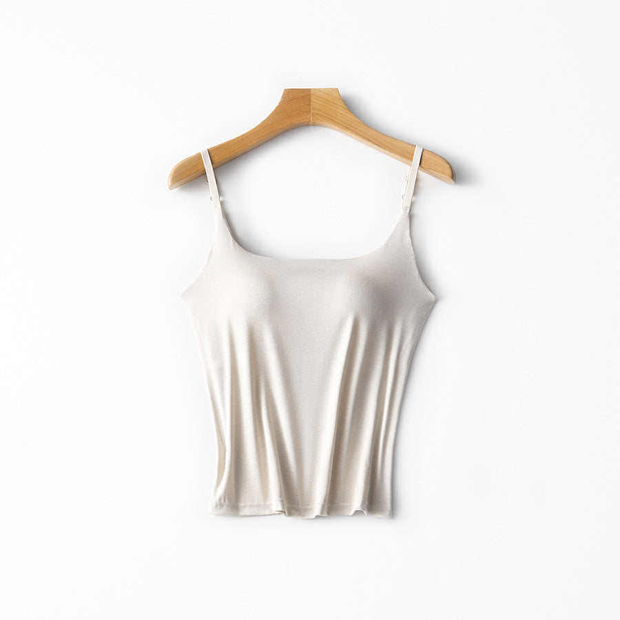 Femme Minimalistisch Camisole Top Heidi-Mode