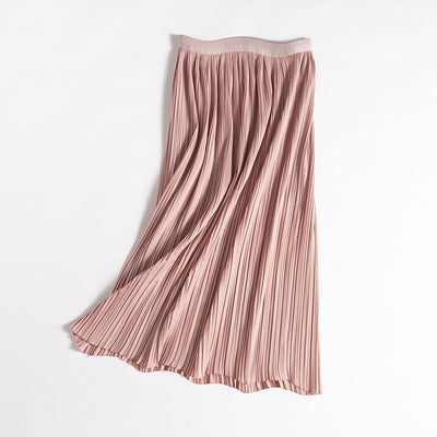Femme Falten Maxi Rock Heidi-Mode